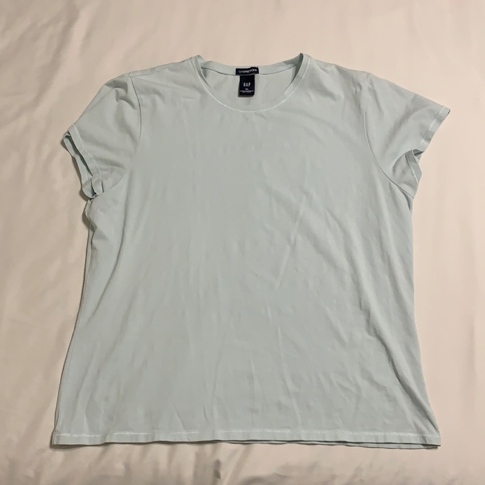 Gap Stretch Light Blue Tee Shirt